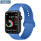 Silicone Bracelet Band For Apple Watch Strap 8 7 6 5 4 3 2 SE 42MM 38MM 44MM 40MM Strap For iWatch 41MM 45MM Smart Watch correa