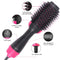 3 In1 Hair Curler Dryer Brush Electric Blow Dryer Comb Hair Curling Wand Detachable Brush Kit Negative Ion Straightener