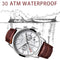 Watches Mens 2022 LIGE Top Brand Luxury Casual Leather Quartz Men&
