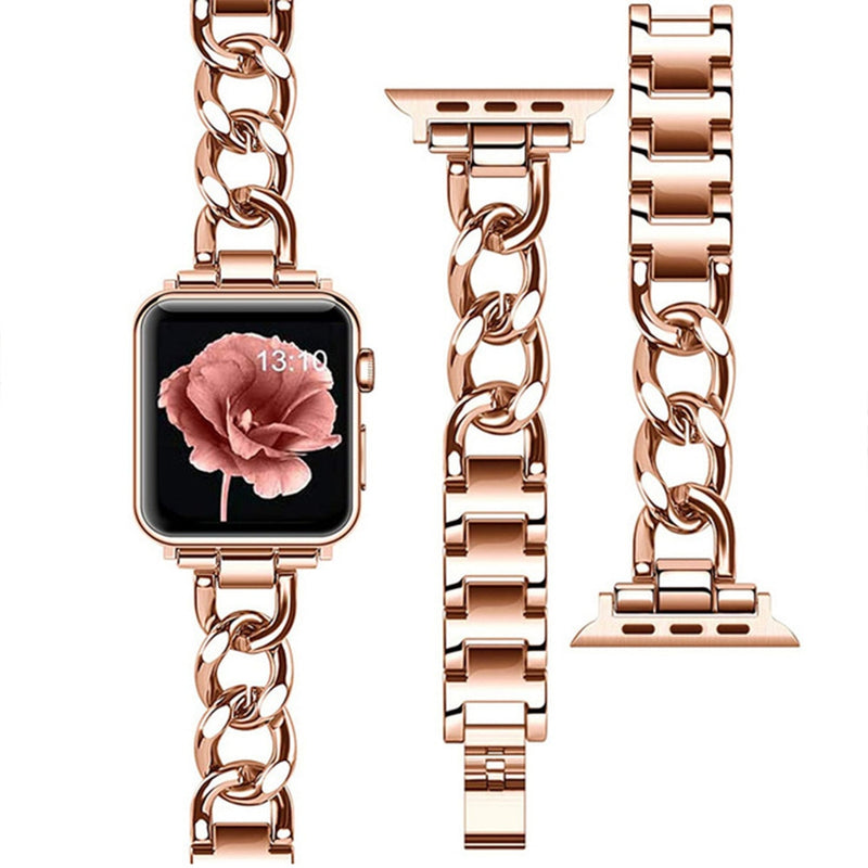 Stainless Steel Strap for Apple Watch 6 4 Se 7 Band 44mm 42mm 45mm 38/41 for Apple Watch Series 5 40mm Strap Band Bracelet Belt
