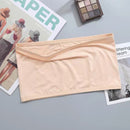 Fashion Summer Sexy Bras for Women Push Up Lingerie Ice Silk Seamless Word Sling Female Tube Top 2022 White Bralette Top Tanks