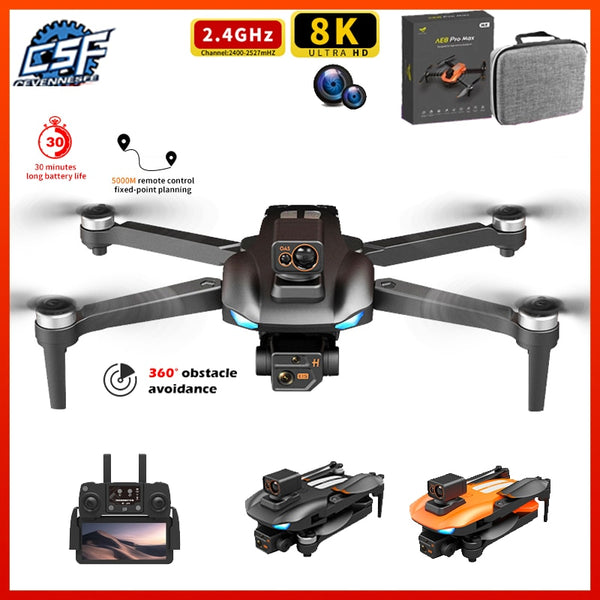 2022 NEW Drone 4k Profesional GPS 360 Degree Obstacle Avoidance Brushless Motor Quadcopter 8K HD Aerial Photography RC Dron Toy
