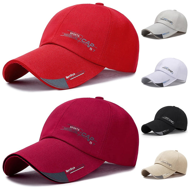 Fashion Men&#39;s Summer Hat Sport Baseball Caps Outdoor Running  Visor Cap Sunscreen Cotton Mesh snapback Caps For Men women