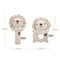 Infant Toddler Rattles Toys For Baby Stroller Crib Soft Rabbit Bear Style Pram Hanging Toys Plush Appease Doll Bed Accessories