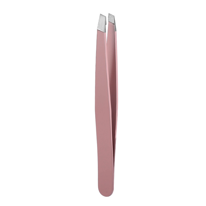 1 Pcs 4 Styles Tip Flat Eyebrow Tweezers Stainless Steel Point Tip Slant Hair Removal Beauty Makeup Tools Accessory