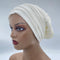 Candy Color Ladies Head Wraps Muslim Hijab Bonnets Fashion Headgear Trending Elastic Full Body Pleated Turban Cap for Women