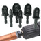 5/6pc Hex Shank Imperial Tube Pipe Expander Support for Air Conditioner Conditioning Swaging Rotary Tool Set7/8 3/4 5/8 1/2 1/4&quot;