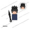 WM6109 Naruto blocks anime Sasuke Kakashi Madara Zetsu Might Guy Rock Lee mini action toy figures Assemble bricks toys kid gifts