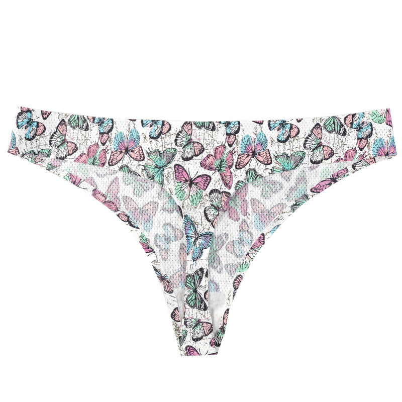 Lady Print Lovely Panties Women Cotton Seamless Underwear for Female Sexy Low Ries G-String Thongs Comfort Briefs Lingerie