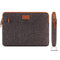 DOMISO 10 11 13 14 15.6 Inch Laptop Sleeve Canvas Case Tablet Bag Protect Computer Pouch Skin Cover for Lenovo / HP /Acer/ Apple