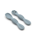 Baby Meal Spoon Set Food Grade Silicone Sticky Spoon Children Sticky Spoon Soup Spoon Fruit Color Silicone Training Spoon