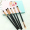 4/6/8Pcs Makeup Brushes Set With Bag Lip Eye Shadow Brush Professional Cosmetic Brushes Kit Travel Mini Makeup Brush beauty tool