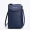 Fashion Cellphone Shoulder Bag Women PU Leather Crossbody Bag 2022 New Handbag Card Holder Messenger Bag Flap Wallet