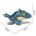 New 1pcs Fidget Finger Dinosaur Toy Gift Jurassic Tricky Tyrannosauru Park Model Interactive Biting Hand Creative Dinosaur Child