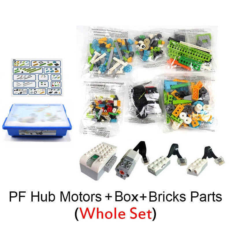 2022 NEW High-Tech Parts WeDo 2.0 Robotics Construction Set Building Blocks Compatible with Wedo 3.0 Educational DIY Toys