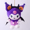Sanrio 10cm Kuromi My Melody KT Cat PC Dog Hello Kitty Keychain  Anime Plush Figure Pendant Accessories Cute Animals Toys