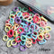 Kid Small Hair Bands Baby Girl Children Headbands Colorful Elastic Hair Tie Nylon Scrunchie Hair Rope 50/100pcs Hair Accessories