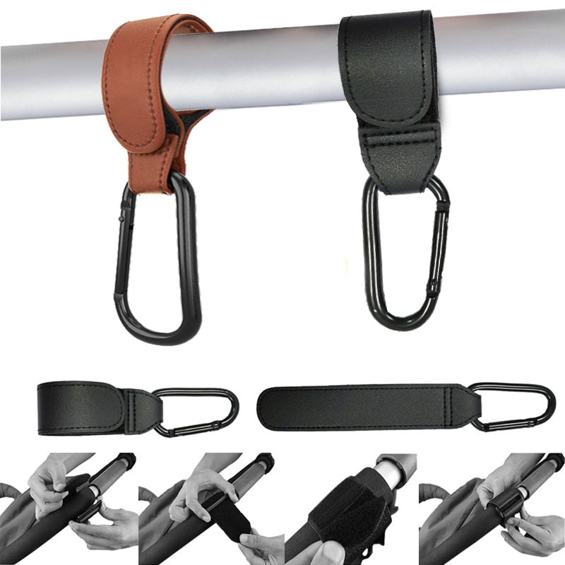 1/2pcs Baby Stroller Hook Accessories Plastic Baby Car Carriage Hook Bear 35kg Magical Stick Hook Pram Pushchair Hanger Hanging
