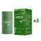 Green Tea Mask Stick Blackhead Remover Clay Face Mask Oil Control Acne Remover Pore Cleansing Purifying Detoxifying Skin Care
