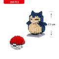 Pokemon Small Building Pokemon Blocks Small Cartoon Picachu Animal Model Education Game Graphics Pokemon Toys For Kids Birthday