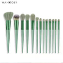 8/13Pcs Natural Makeup Brushes Soft Fluffy Hair Brushes Contour Eyeshadow Make Up Brushes Foundation Powder Beauty Tool Blending