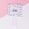 RISI For Eyelash Extension Handheld Makeup Mirror Square Makeup Vanity Mirror with Handle Hand Mirror SPA Salon Compact Mirrors