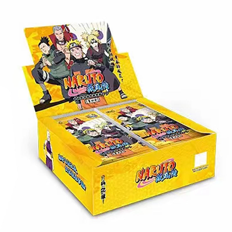 The New KAYOU Naruto Card The Chapter of Soldiers Naruto Bronzing Inheritance Collection BP Card Children&