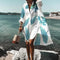 Oversized Loose Casual Aesthetic Summer Dresses 2022 Sexy Beach Shirt Dress New Bohemian Long Sleeve Elegant Vestidos De Mujer