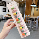Children Hairpin Fruit Hair Clips Baby Side Bangs Clip for Kawaii Girls Headdress Hair Accessories Baby Bows 10 PCS 2021 New