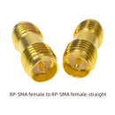 YPioneer C20073-92 1PC SMA To SMA Male Female Gold Plated RP SMA Male RP-SMA Female Connector RF Adapter Straight Bent L/T Type