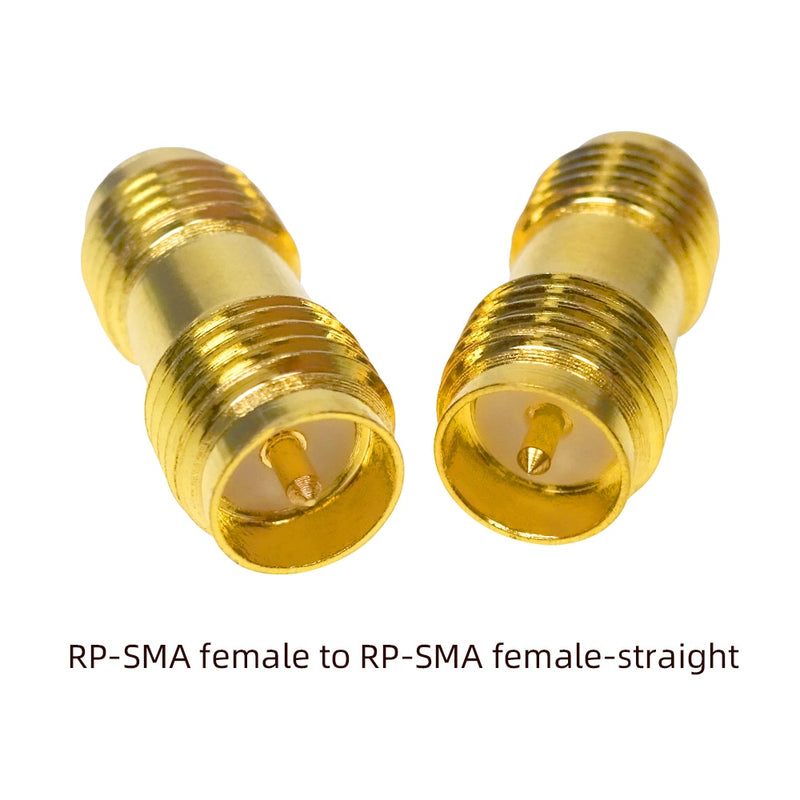 YPioneer C20073-92 1PC SMA To SMA Male Female Gold Plated RP SMA Male RP-SMA Female Connector RF Adapter Straight Bent L/T Type