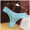 Women Sexy Lace Jacquard Thong Women&