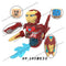 XP193 D009 WM718 Mark suit Disney anime movie figurine dolls mini plastic action toy figures Assemble blocks Christmas gifts