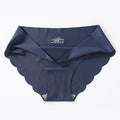 Sports Women&#39;s Panties Seamless Briefs Mid Rise Underwear Female Soft Comfortable Silk Briefs Underpants Sexy Lingerie Panty