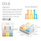 Mini Quick Wire Conductor Connector Universal Compact 2/3 Pin Splicing Push-inTerminal Block 1 in multiple out with fixing Hole