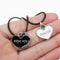 Cute Black And White Ghost Pendant Necklaces For Women Men Best Friend Lovely Ghost Pendant Couple Necklace Fashion Jewelry