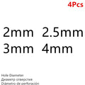 High Quality Hole Puncher Leather Hole Punch Round Steel Leather Craft Hollow Hole Punch 1mm-25mm Gaskets Plastic Rubber Tools