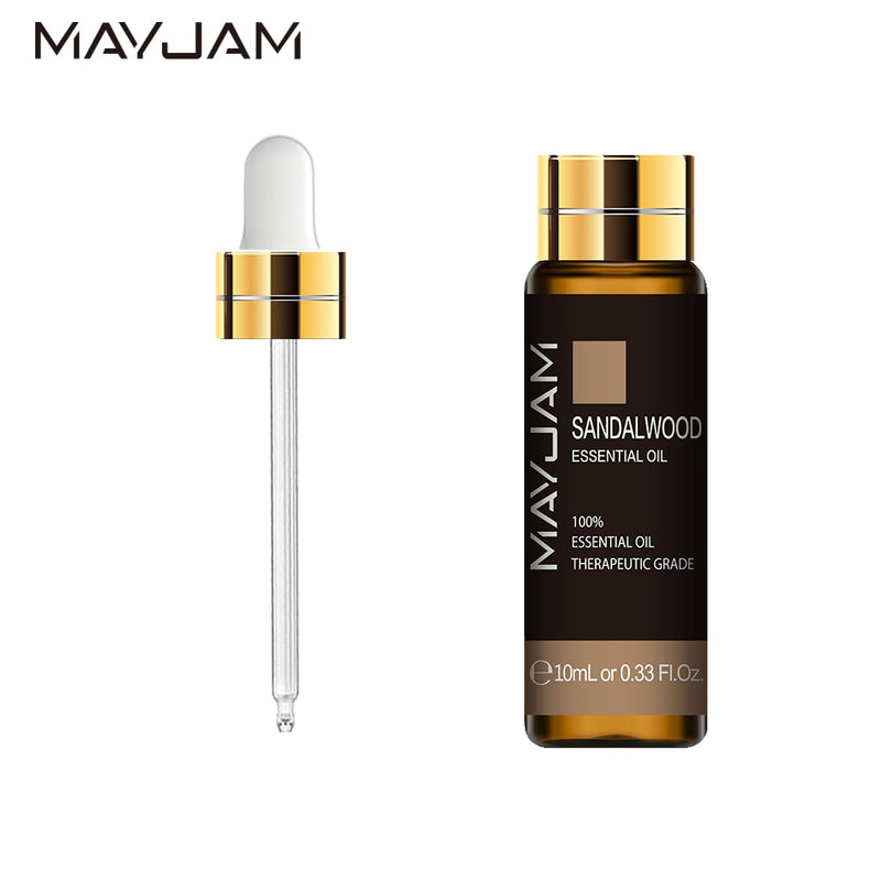 MAYJAM 10ML Aromatic Diffuser Essential Oil Lavender Vanilla Myrrh Fragrance Oil For Soaps Candle Making Massage Humidifiers