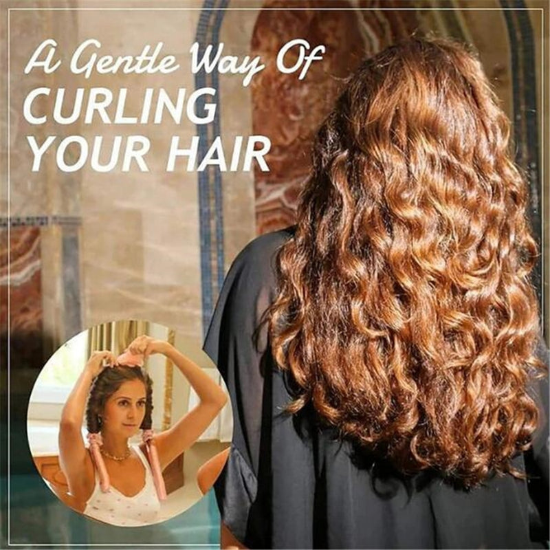Heatless Curling Rod Headband No Heat Hair Curlers Ribbon Hair Rollers Sleeping Soft Curl Bar Wave Formers DIY Hair Styling Tool