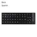 Keyboard Stickers Alphabet Layout English Russian Spanish Deutsch Arabic Laptop Desktop Tool Wear-resistant Non-slip Stickers
