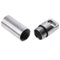 Mini Stainless Steel Sealed Capsule Waterproof Pill Box Camping Firstaid Pendant Travel Outdoor Portable Pill Case Organizer