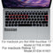 Russian silicone Keyboard Cover Protector for Macbook air13/12 /15/16pro touchbar A1706/A1466A1708/A1990/A1398/A2289/A1932/A2141