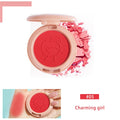 New 6 Colors Blush Makeup Palette Mineral Powder Red Rouge Lasting Natural Cream Cheek Tint Orange Peach Pink Blush Cosmetic