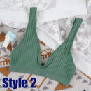 Seamless Bra Sports Bras For Women Plunge Brassiere Top Female Backless Deep V Sexy Lingerie Women Underwear Rib Bralette