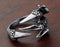 1pcs Titanium Steel Eagle Dragon Claw Halloween Skull Ring Hot Selling Men&