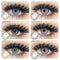 EYESHARE 1 Pair Natural Color Contact Lenses for Eyes SIAM Color Cosmetic Contact Lenses Colored Lenses for Eyes