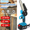 4 Inch/6 Inch Mini Electric Saw Chainsaw Fruit Tree Woodworking Garden Tools Hand Held Wood Cutters  For Makiita 18V Battery