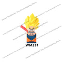 KT1007 KT1009 KT1011 KT1020 KF6142 Dragon Ball Z Goku Vegeta Trunks Kuririn Mini Action toy Figures Kids Assemble dolls Gifts
