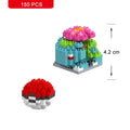 Pokemon Small Building Pokemon Blocks Small Cartoon Picachu Animal Model Education Game Graphics Pokemon Toys For Kids Birthday