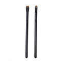 Professional Eye Makeup Brushes Black Flat Eyeliner Brush Eyebrow Application Lip Makeup Brush Eye Patch Makeup Tools 2/3pcs